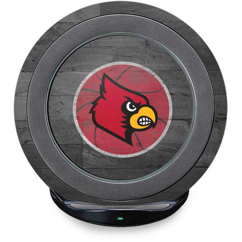 University of Louisville Cardinals Basketball Fast Charge Wireless Charging Stand Skin